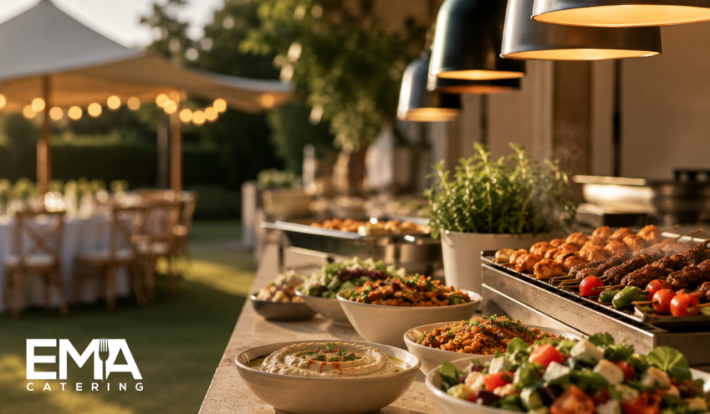 Outdoor catering services