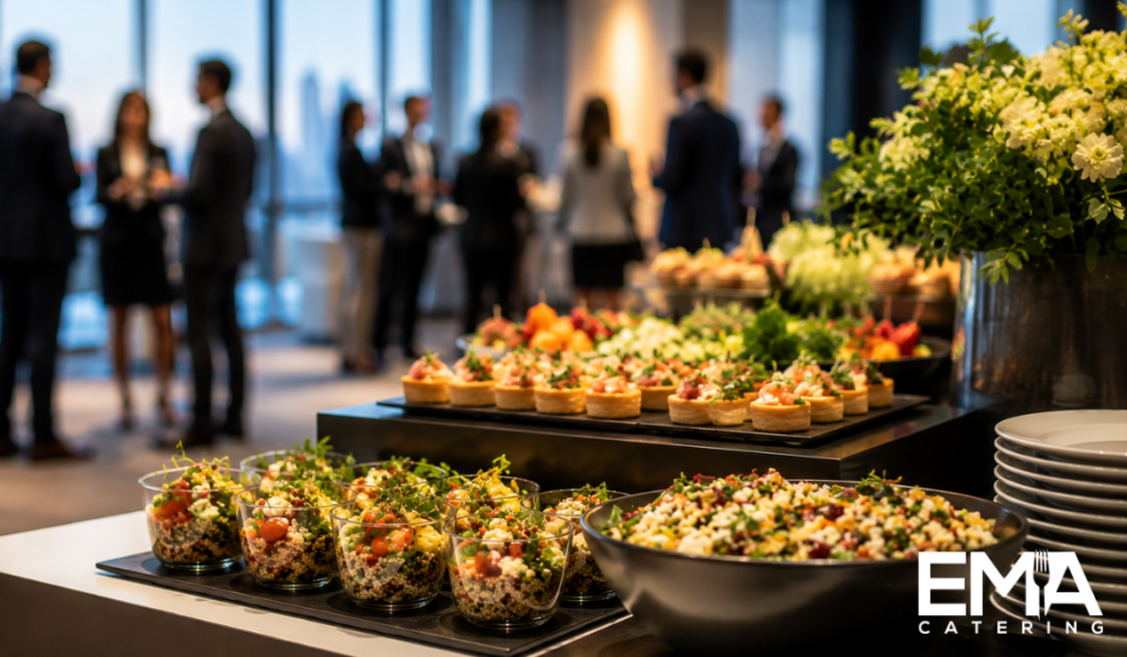 Corporate event catering